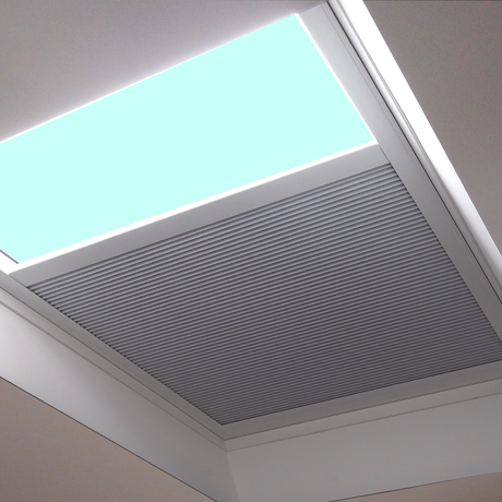 Electric Horizontal Blinds for Flat & Pitched Roof Skylights