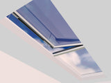 1500 x 5500 mm Electric Opening Glass Link Modular Skylight (1 Fixed 1 Opening)