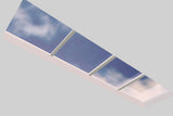 1500 x 6000 mm Fixed Glass Link Modular Skylight (2 Fixed 0 Opening)