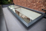 2000 x 2500 mm Electric Opening Glass Link Modular Skylight (1 Fixed 1 Opening)