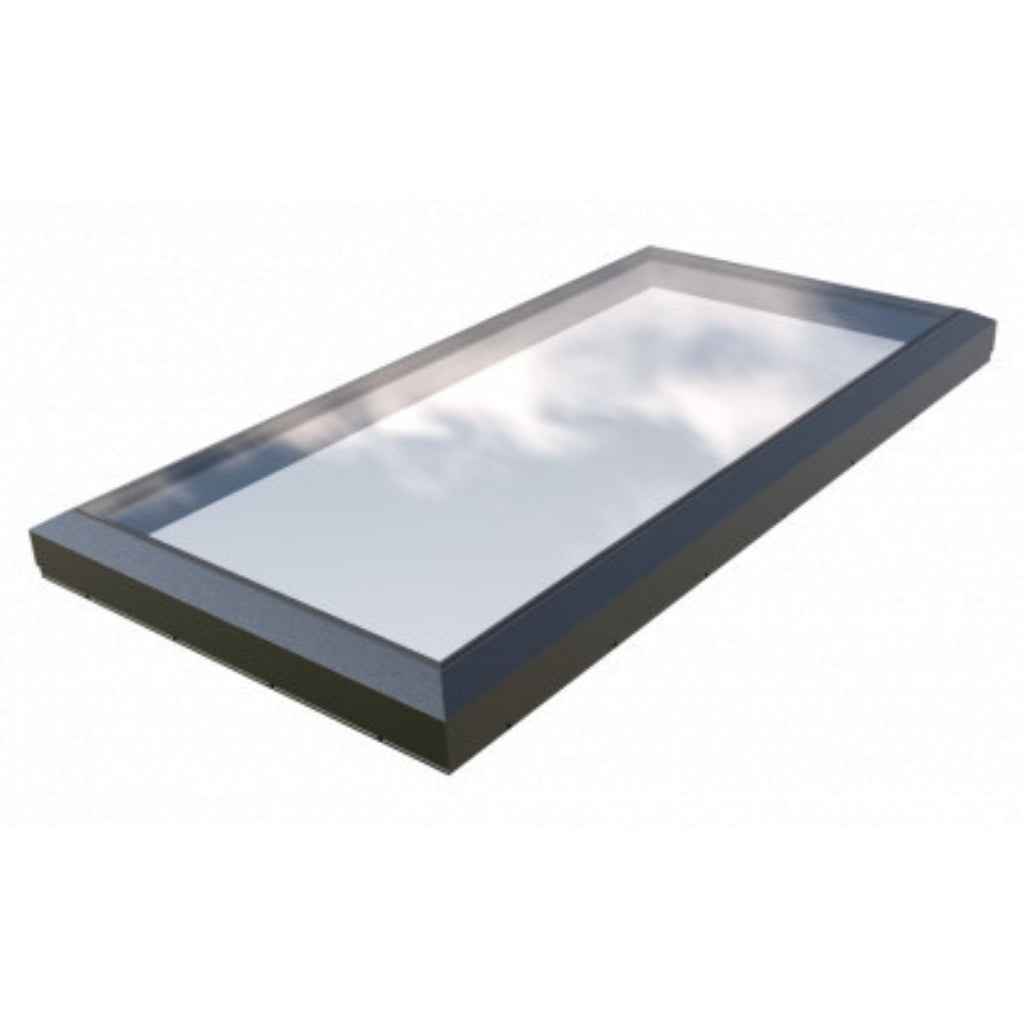 1000 x 2000 mm vast glazen lichtstraat (Premium-assortiment)