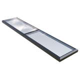 1000 x 5000 mm Fixed Glass Link Modular Skylight (2 Fixed 0 Opening)