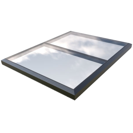 2000 x 2500 mm Fixed Glass Link Modular Skylight (1 Fixed 0 Opening)