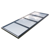 2000 x 5500 mm Fixed Glass Link Modular Skylight (2 Fixed 0 Opening)