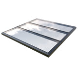 3000 x 3000 mm Fixed Glass Link Modular Skylight (3 Fixed 0 Opening)