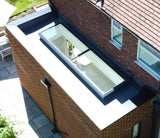 1000 x 4000 mm Fixed Glass Link Modular Skylight (2 Fixed 0 Opening)