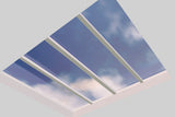 3000 x 3500 mm Fixed Glass Link Modular Skylight (2 Fixed 0 Opening)