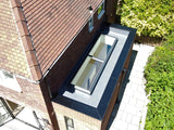 2000 x 2500 mm Electric Opening Glass Link Modular Skylight (1 Fixed 1 Opening)