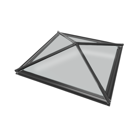 1000 x 1000 mm Stratus Verrière de Toit en Aluminium Style 8 (Pyramide)