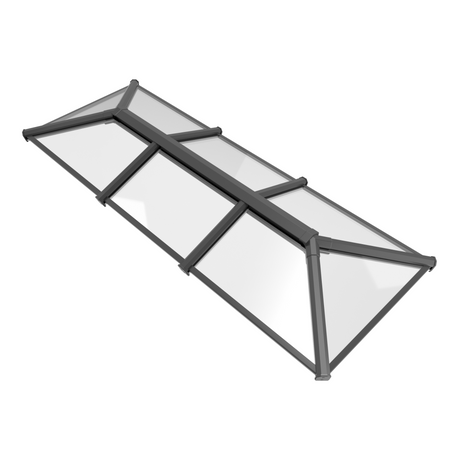 750 x 2250 mm Stratus Verrière de Toit en Aluminium Style 3 (Traditionnel)