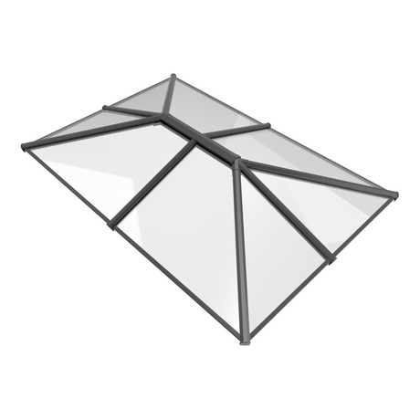 2500 x 2750 mm Stratus Verrière de Toit en Aluminium Style 4 (Traditionnel)