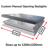 Brett Martin Custom Size Manual Opening Skylight